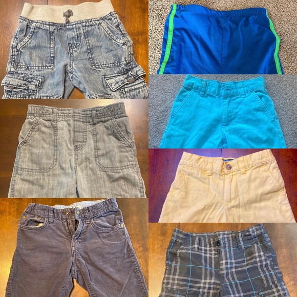 Bundle of 7 kids shorts. Size 4T